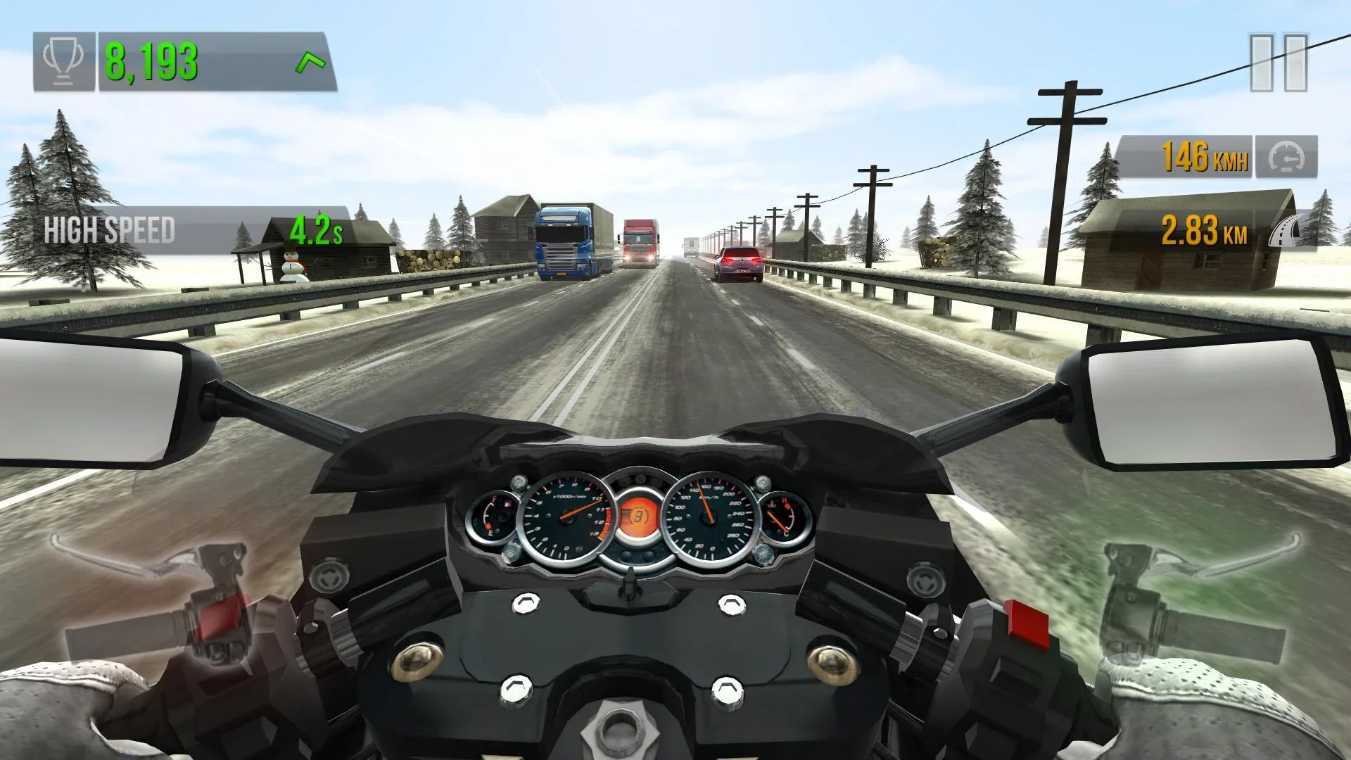 Traffic Rider скриншот
